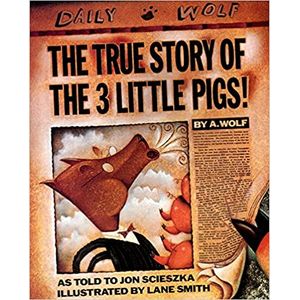 The True Story of the 3 Little Pigs - Puffin Books - Paradidático ISBN 9780140544510