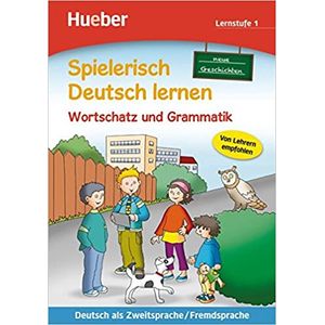 Spielerisch Deutsch lernen: Wortschatz und Grammatik - Hueber - didático ISBN 9783191594701