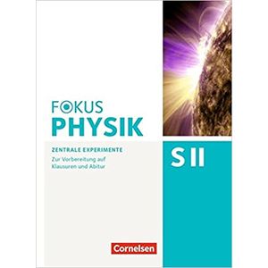 Fokus Physik Sekundarstufe II Arbeitsheft - Cornelsen - didático ISBN 9783060156337