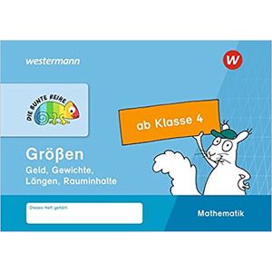 Größen ab Klasse 4 - Westermann - didático ISBN 9783507113091