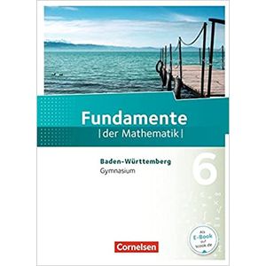 Fundamente der Mathematik 6 Schülerbuch - Cornelsen - didático ISBN 9783060403318