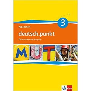 deutsch.punkt 3 Arbeitsheft Differenzierende Ausgabe - Klett - didático ISBN 9783123138331