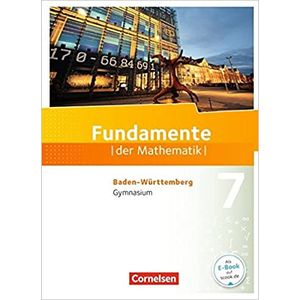 Fundamente der Mathematik 7 Schülerbuch - Cornelsen - didático ISBN 9783060403271