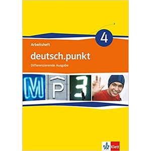 deutsch.punkt 4 Arbeitsheft Differenzierende Ausgabe - Klett - didático ISBN 9783123138348