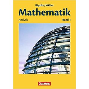 Mathematik Analysis Band 1 Schülerbuch - Cornelsen - didático ISBN 9783060004782