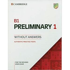 B1 Preliminary 1 without answers - Cambridge - didático BLING