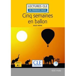 Cinq Semaines en Ballon - Cle International - paradidático ISBN 9782090318722