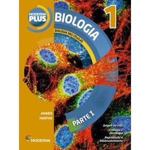 Moderna Plus Biologia 1 - Moderna - didático - 4ª edição ISBN 9788516100377