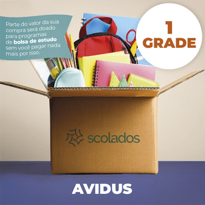 Avidus School - Grade 1 - Lista de Material - 2022