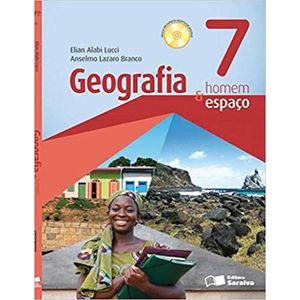 Geografia Homem E Espaço 7º Ano - Saraiva - didático - 23ª Edição ISBN 9788502222632