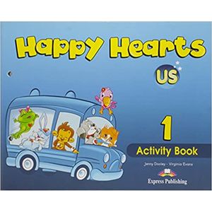 Happy Hearts US 1 Activity Book - Express Publishing - didático ISBN 9781848629387