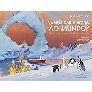 Vamos Dar a Volta ao Mundo? - Companhia das Letrinhas - paradidático ISBN 9788574067988