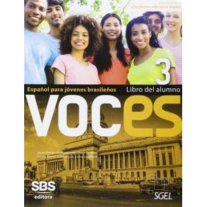 Voces 3: Libro del Alumno - Sgel - didático ISBN 9788497788793