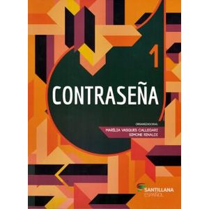 Contraseña Volume 1 - Santillana - Didático ISBN 9788516101480