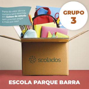 Escola Parque Barra - Grupo 3 - Lista de Material - 2023