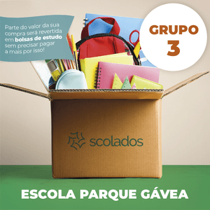 Escola Parque Gávea - Grupo 3 - Lista de Material - 2023