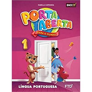Porta Aberta: Língua Portuguesa 1° ano - FTD - didático ISBN 7898683430381