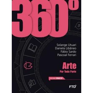 360º Arte Volume Único - FTD - didático ISBN 7898592130914