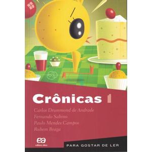 Para Gostar De Ler Crônicas Vol. 1 - Ática - paradidático ISBN 9788508130627