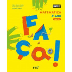 Conjunto Faça Matemática 4° Ano - FTD - Didático ISBN 7898683436185
