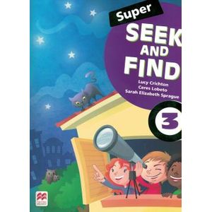 Super seek and find: Student’s book & Digital pack 3 - Macmillan - didático ISBN 9786685734522