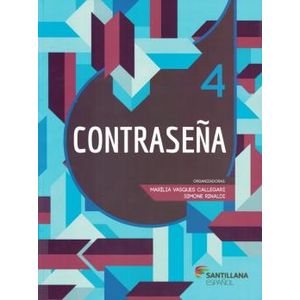 Contraseña Volume 4 - Santillana - didático ISBN 9788516101541