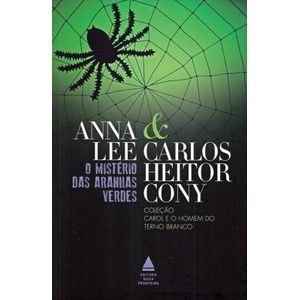 O mistério das Aranhas Verdes - Nova Fronteira - Paradidático ISBN 9788520936993