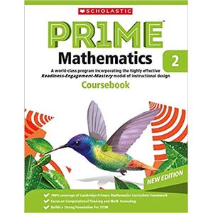 Prime Mathematics Coursebook Grade 2 - Scholastic - didático - New Edition - 9789814813198 ISBN 9789814813198