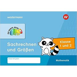 Bunte Reihe Mathematik Sachrechnen und Größen Klasse 1 und 2 - Westermann - didático ISBN 9783141173291