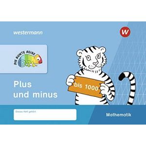 Die Bunte Reihe Mathematik Plus und Minus bis 1000 - Westermann - didático ISBN 9783141173178