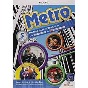 Inglês: Metro Starter - Student Book & Workbook - Oxford - didático - 1a edição, 2018