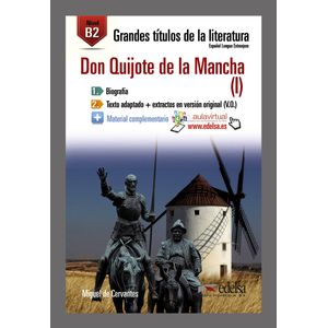 Don Quijote de la Mancha. vol 1 (Miguel de Cervantes) - Edelsa - Paradidático