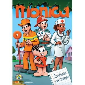 Revista Mônica (2021) 07: confusão na redação - Panini