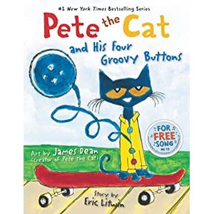 Pete the cat and his four Groovy Buttons - Harper Collins - Paradidático