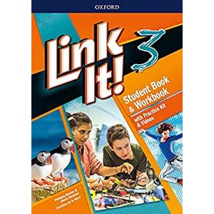 Link it ! 3 – Student Book & Workbook with Practice Kit & Vídeos - Oxford - Didático