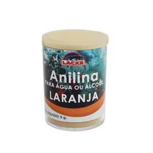 ANILINA ALCOOL E AGUA LARANJA