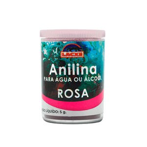 ANILINA ALCOOL E AGUA ROSA