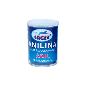 ANILINA ALCOOL E AGUA AZUL CELESTE