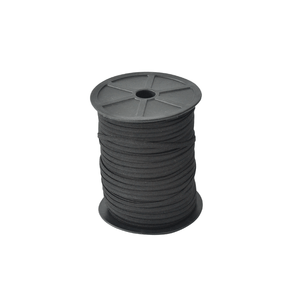 ELASTICO CHATO 04MM 100M 2000/06 PRETO