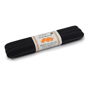 ELASTICO CHATO 12MM 010M 2000/18 PRETO