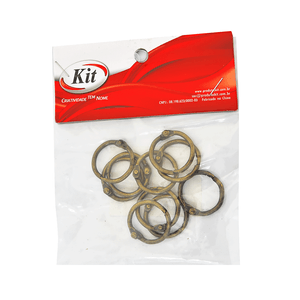 ARGOLA ARTICULADA 20MM LD-198 OURO VELHO
