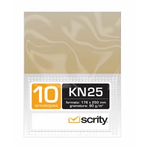 ENVELOPE KRAFT NATURAL 18X25 80 G R.SKN 125