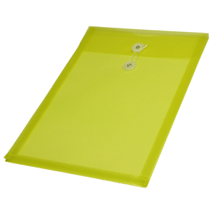 ENVELOPE VAI E VEM OF PLASTICO VERT. EV03 AMARELO