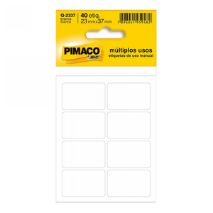 ETIQUETA INKJET / LASER R. Q2337 5FLS (23,0X37,0MM)