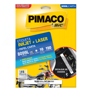 ETIQUETA LASER 8099L (16,93X147,64MM)