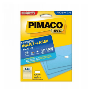 ETIQUETA INKJET / LASER R. A5 Q916 12FLS (9,0X16,0MM)
