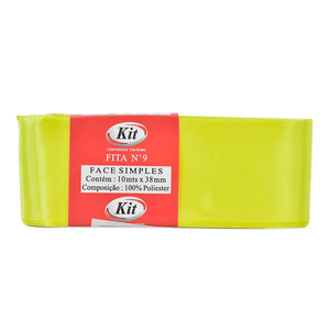 FITA DE CETIM N.09 10MTS KIT