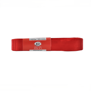 FITA DE CETIM N.03 10MTS KIT