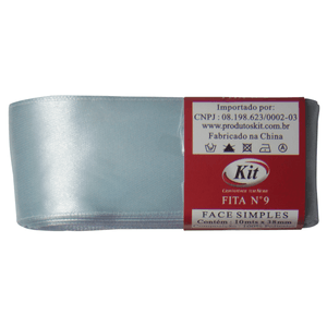 FITA DE CETIM N.09 10MTS KIT