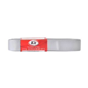 FITA GORGURAO N.03 16MM   9 PRATA